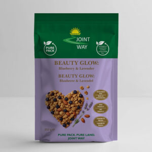 Granola jagodowo-lawendowa