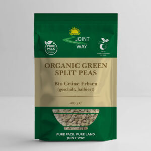 Groch łuskany zielony (połówki)