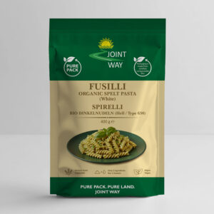 Makaron orkiszowy świderki (Fusilli)