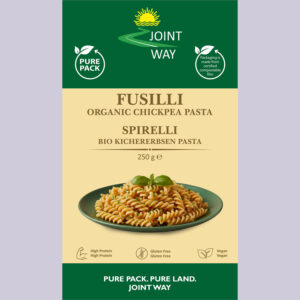 Makaron z ciecierzycy świderki (Fusilli)