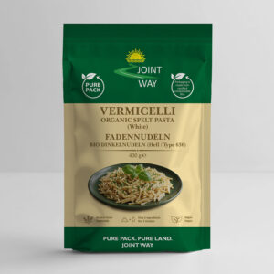 Makaron orkiszowy grube nitki (Vermicelli)