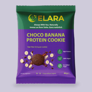 Czekoladowo-bananowe ciastko proteinowe