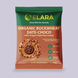 Ciastko gryczane z daktylami i czekoladą