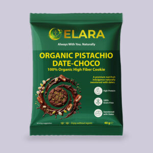 Ciastko pistacjowo-daktylowo-czekoladowe