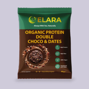 Czekoladowo-daktylowe ciastko proteinowe